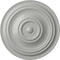 Ekena Millwork Traditional Ceiling Medallion (Fits Canopies up to 8 1/4"), Hand-Painted Frost, 31 1/2"OD x 2 1/2"P CM31TRFRF - alternate 1